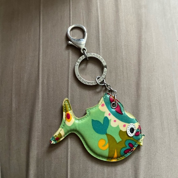 Vera Bradley Fish Keychain - Picture 2 of 2
